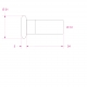 PM 0812 R – Peso 5 g – Misure in mm