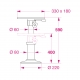 10906/B: Weight 4,760 Kg – Size in mm