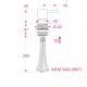 Weight 487 g - Size in mm