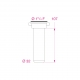 Peso 31 g – Misure in mm