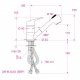 Weight 1,014Kg – Size in mm