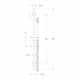 Weight 1220 Kg – Size in mm